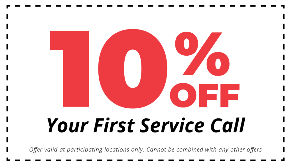 10% Off Your HVAC Service Call Coupon